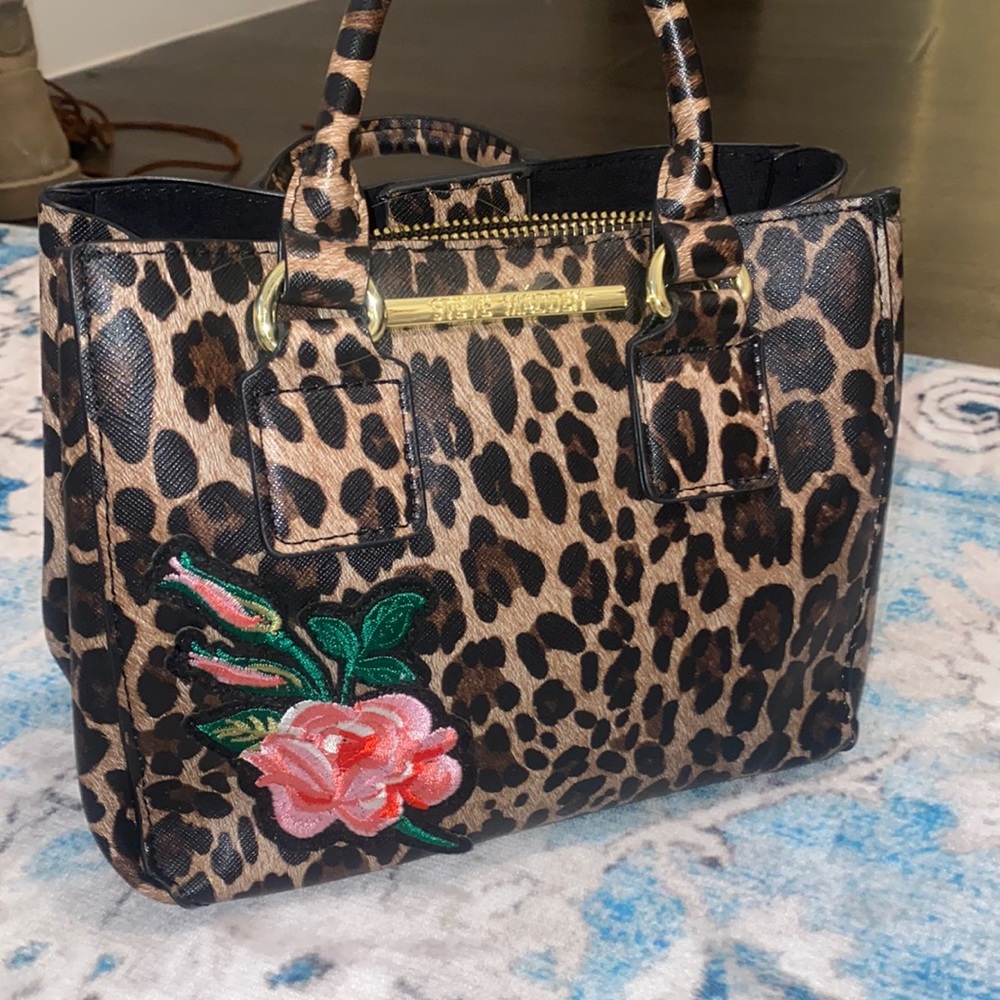 REAL Steve Madden cheetah print bag